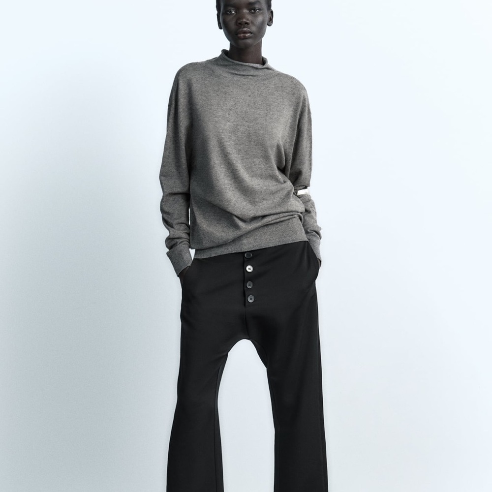Zara Gray Sweater for Women